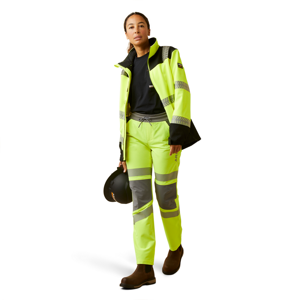 Rebar Hi-Vis Softshell   Jacket - 700-Hi-Vis Yellow | Ariat 10046381