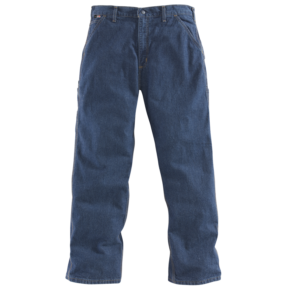 Men's FR Signature Denim Dungaree | Carhartt FRB13 – The Workwear