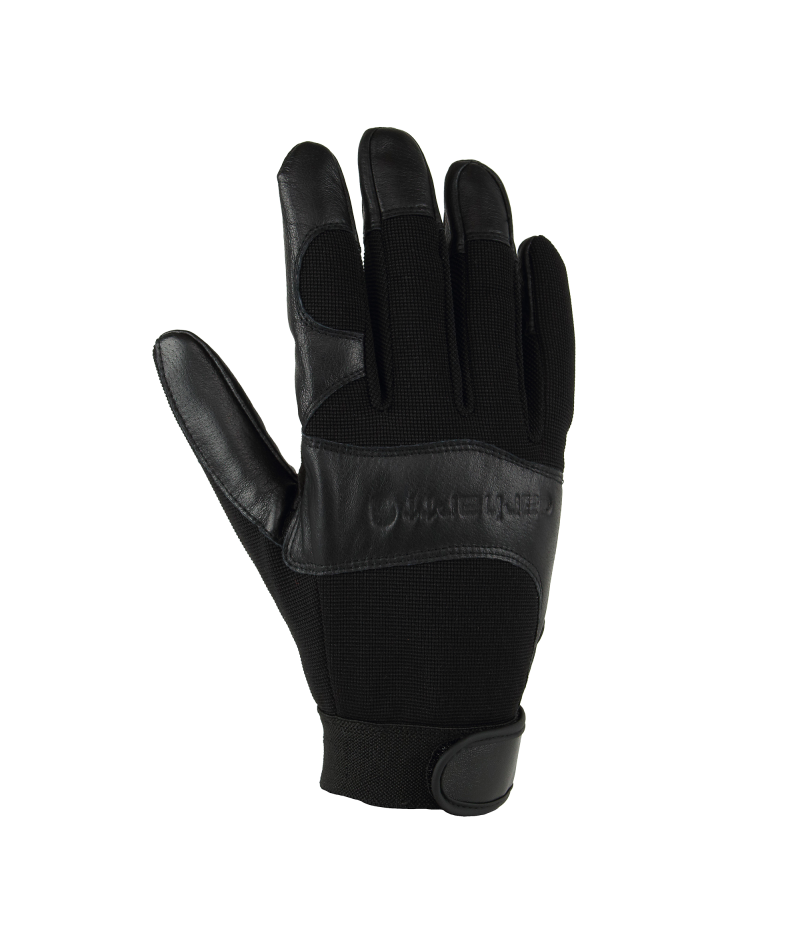 Men's High Dexterity Reinforced Secure Cuff Glove BLK-Black | Carhartt GD0659M