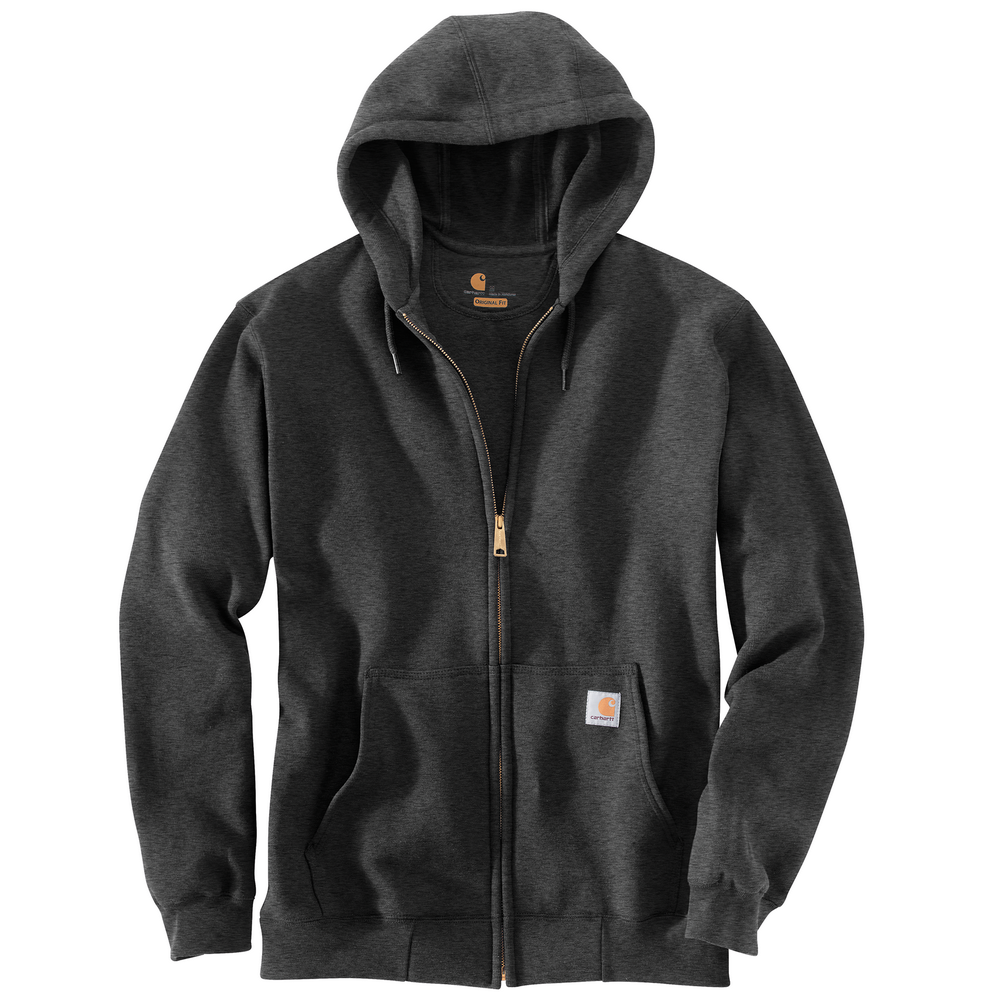 Men's Midweight Hooded Zip Front Sweatshirt | Carhartt K122 – The