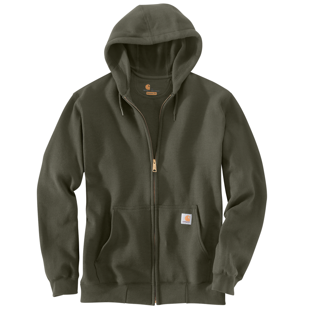 Men's Midweight Hooded Zip Front Sweatshirt | Carhartt K122 – The Men's Midweight Hooded Zip Front Sweatshirt | Carhartt K122 – The