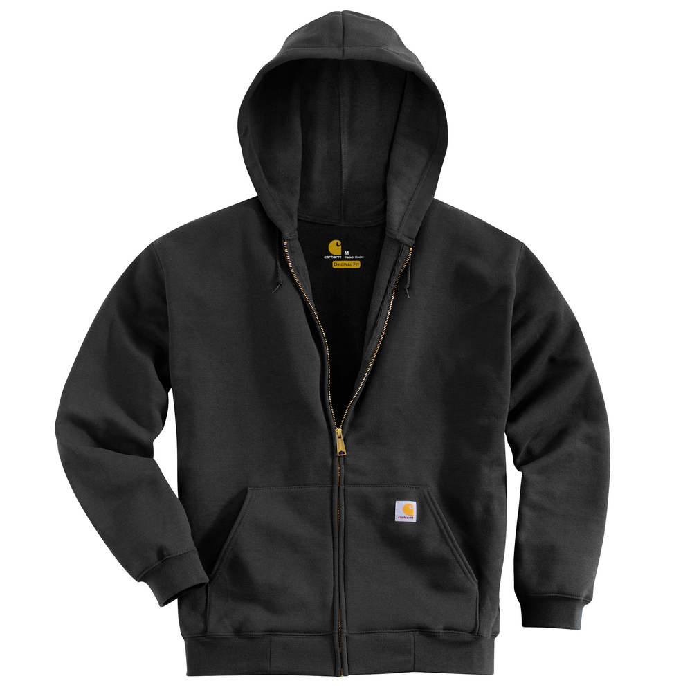 Men's Midweight Hooded Zip Front Sweatshirt | Carhartt K122 – The