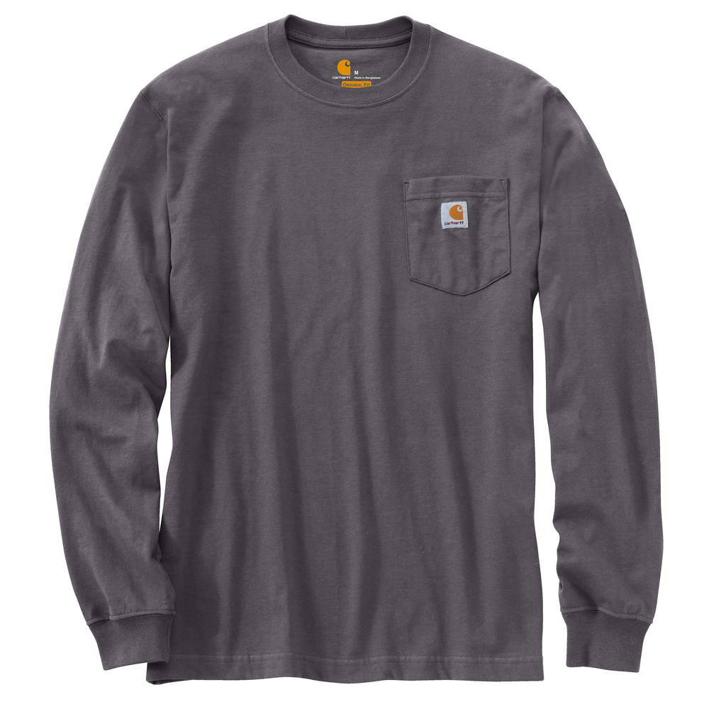 Men's Workwear Pocket Long Sleeve T-Shirt | Carhartt K126 – The