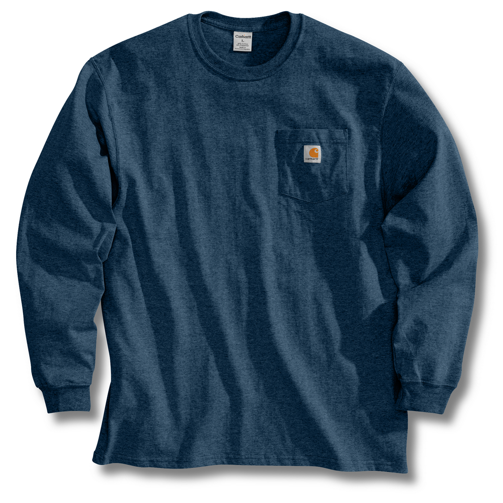 Men's Workwear Pocket Long Sleeve T-Shirt | Carhartt K126 – The