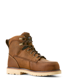 Rebar Lift Waterproof Composite Toe Work Boot BRN-Distressed Brown | Ariat 10053821