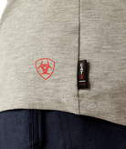 FR Primo Hooded T-Shirt - 250-Heather Grey | Ariat 10052109
