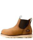 Rebar Wedge Chelsea Waterproof Composite Toe Work Boot BRN-Antique Brown | Ariat 10053719