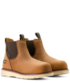 Rebar Wedge Chelsea Waterproof Composite Toe Work Boot BRN-Antique Brown | Ariat 10053719