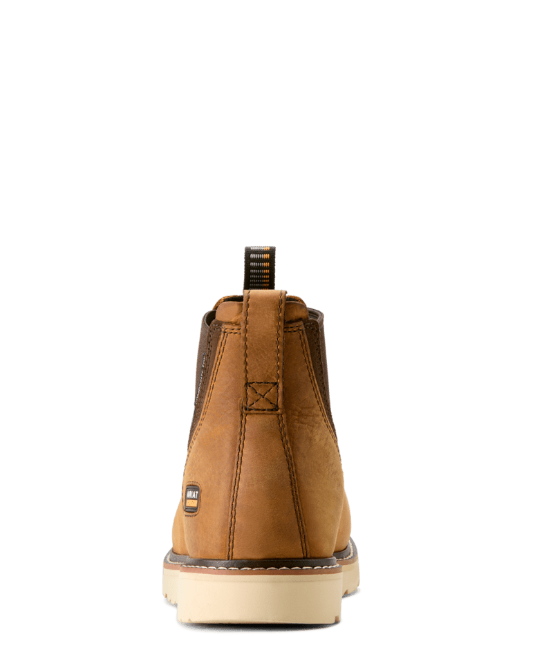 Rebar Wedge Chelsea Waterproof Composite Toe Work Boot BRN-Antique Brown | Ariat 10053719
