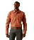 FR Wayne Retro Fit Snap Work Shirt - 200-Bitter Chocolate | Ariat 10062745