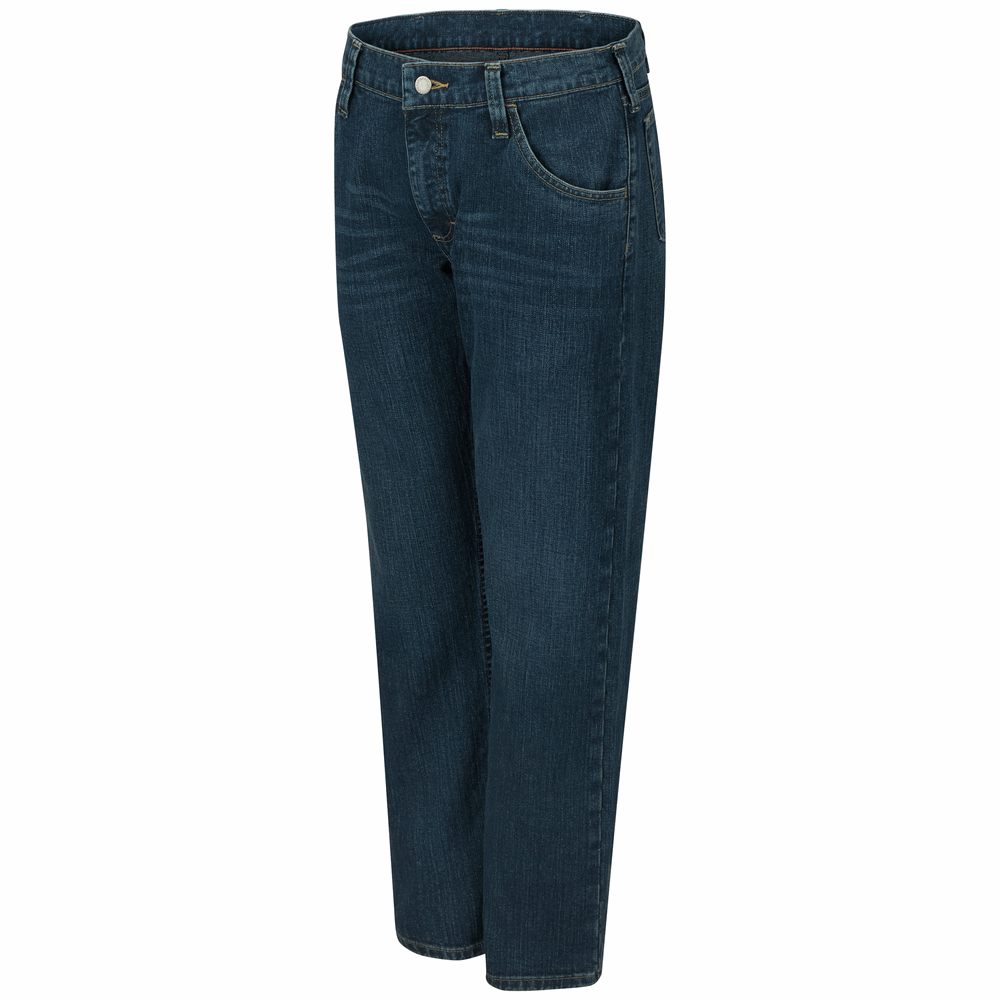 Mens Straight Fit Jean With Stretch - SD Sanded Denim | Bulwark