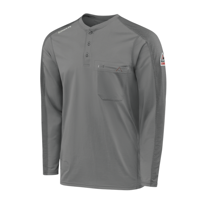 Men's Flex Knit Henley image number 3