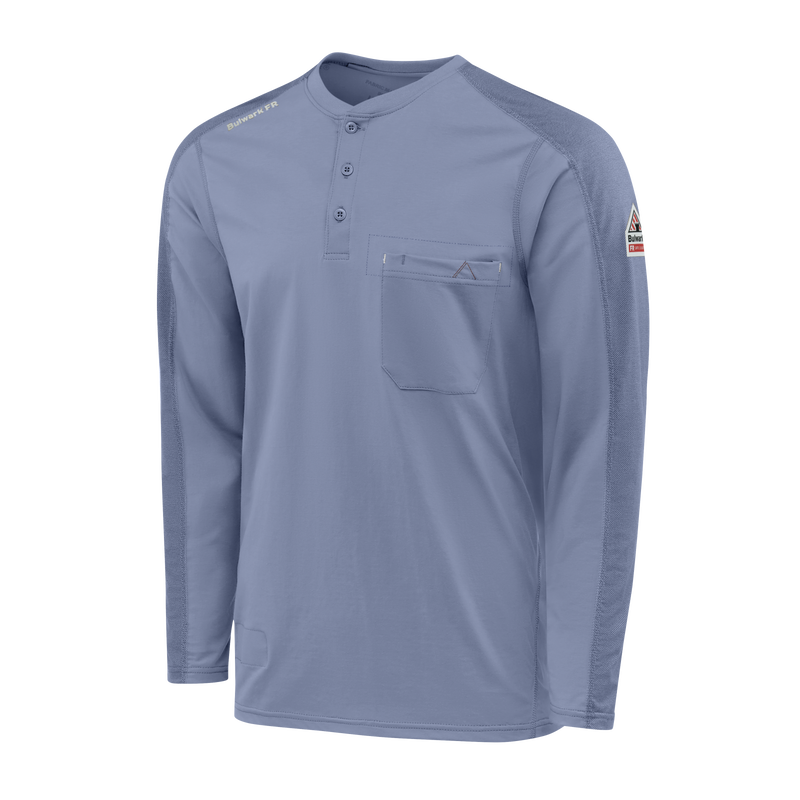 Men's Flex Knit Henley image number 3