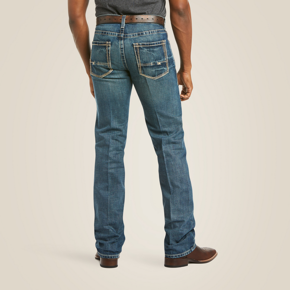 M5 Slim  Boundary Stackable Straight Leg Jean - 400-Gulch | Ariat 10014010