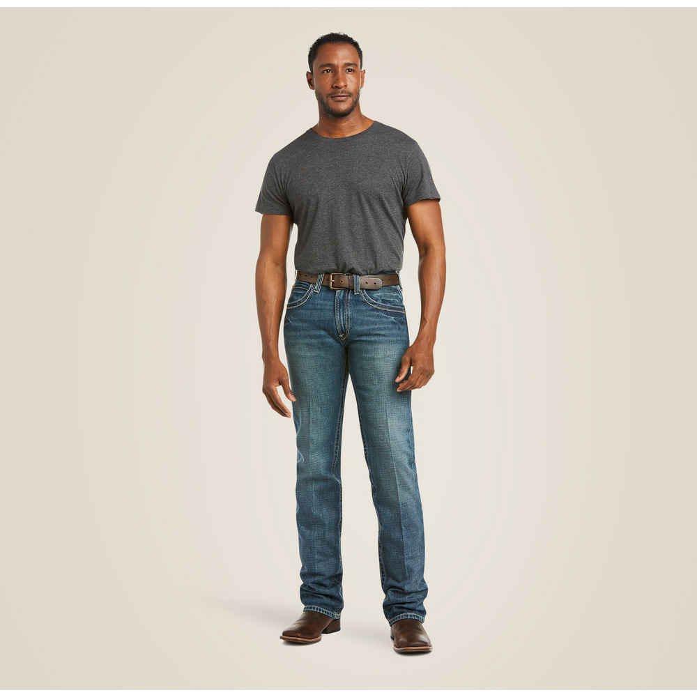 M5 Slim  Boundary Stackable Straight Leg Jean - 400-Gulch | Ariat 10014010