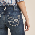R.E.A.L. Mid Rise  Entwined Boot Cut Jean - 400-Marine | Ariat 10017510