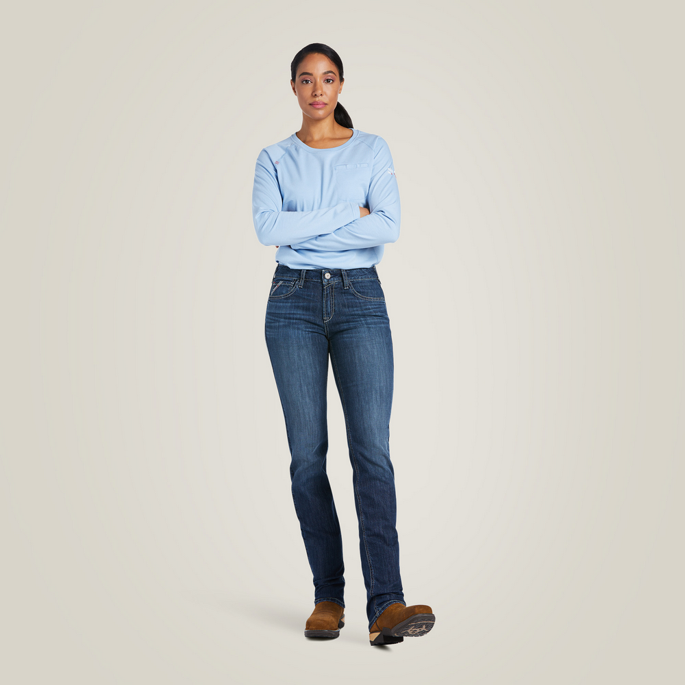 Fr Perfect Rise Duralight Stretch Avelynn Slim Leg Jean - 400-Madera | Ariat 10039658