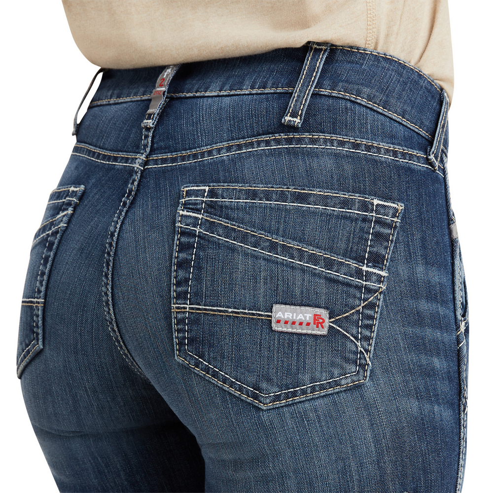 Fr Perfect Rise Duralight Stretch Cell Phone Straight Jean - 250-Lazuli | Ariat 10043155
