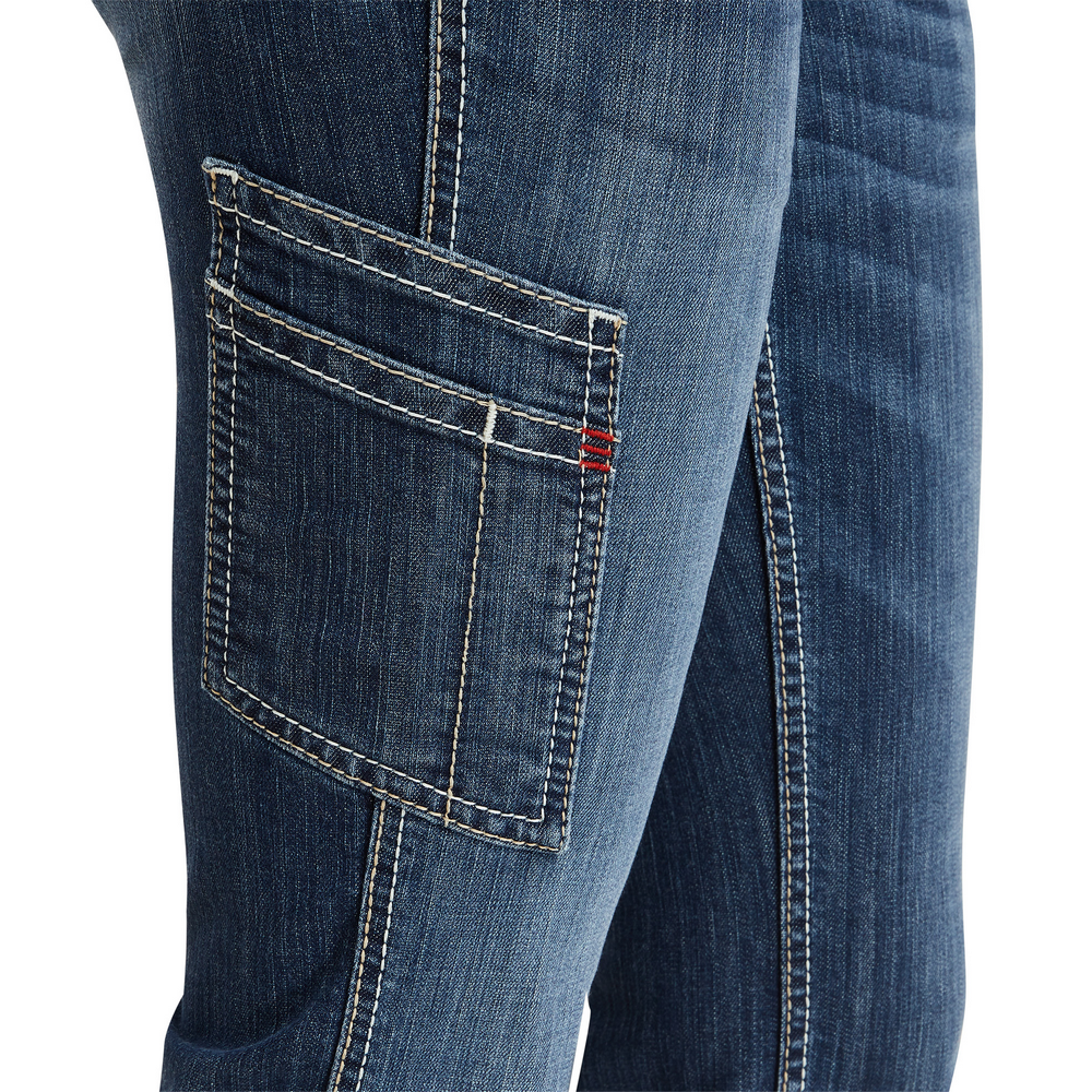 Fr Perfect Rise Duralight Stretch Cell Phone Straight Jean - 250-Lazuli | Ariat 10043155