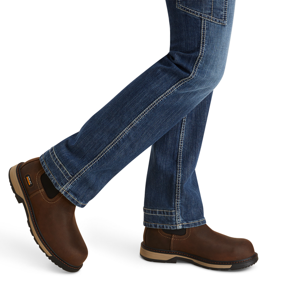 Fr Perfect Rise Duralight Stretch Cell Phone Straight Jean - 250-Lazuli | Ariat 10043155