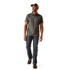Rebar Foreman Polo - 010-Charcoal Heather | Ariat 10048617