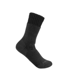 Men's Heavyweight Synthetic-Wool Blend Boot Sock BLK-Black | Carhartt SB6600M