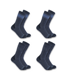 Men's Heavyweight Crew Sock 4 Pack AS3-Assorted03 | Carhartt SC1054M