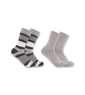 Men's Heavyweight Crew Sock 2 Pack AS1-Assorted01 | Carhartt SC3152W