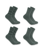 Men's Heavyweight Synthetic-Wool Blend Crew Sock 4 Pack AS2-Assorted02 | Carhartt SC5544W