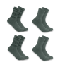 Men's Heavyweight Synthetic-Wool Blend Crew Sock 4 Pack AS2-Assorted02 | Carhartt SC5544W