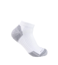 Men's Midweight Cotton Blend Low Cut Sock 3 Pack WHT-White | Carhartt SL6003M