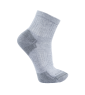 Men's Midweight Cotton Blend Quarter Sock 3 Pack GRY-Grey | Carhartt SQ6103M