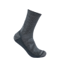 Men's Midweight Merino Wool Blend Short Crew Sock CRH-Carbon Heather | Carhartt SS9730M