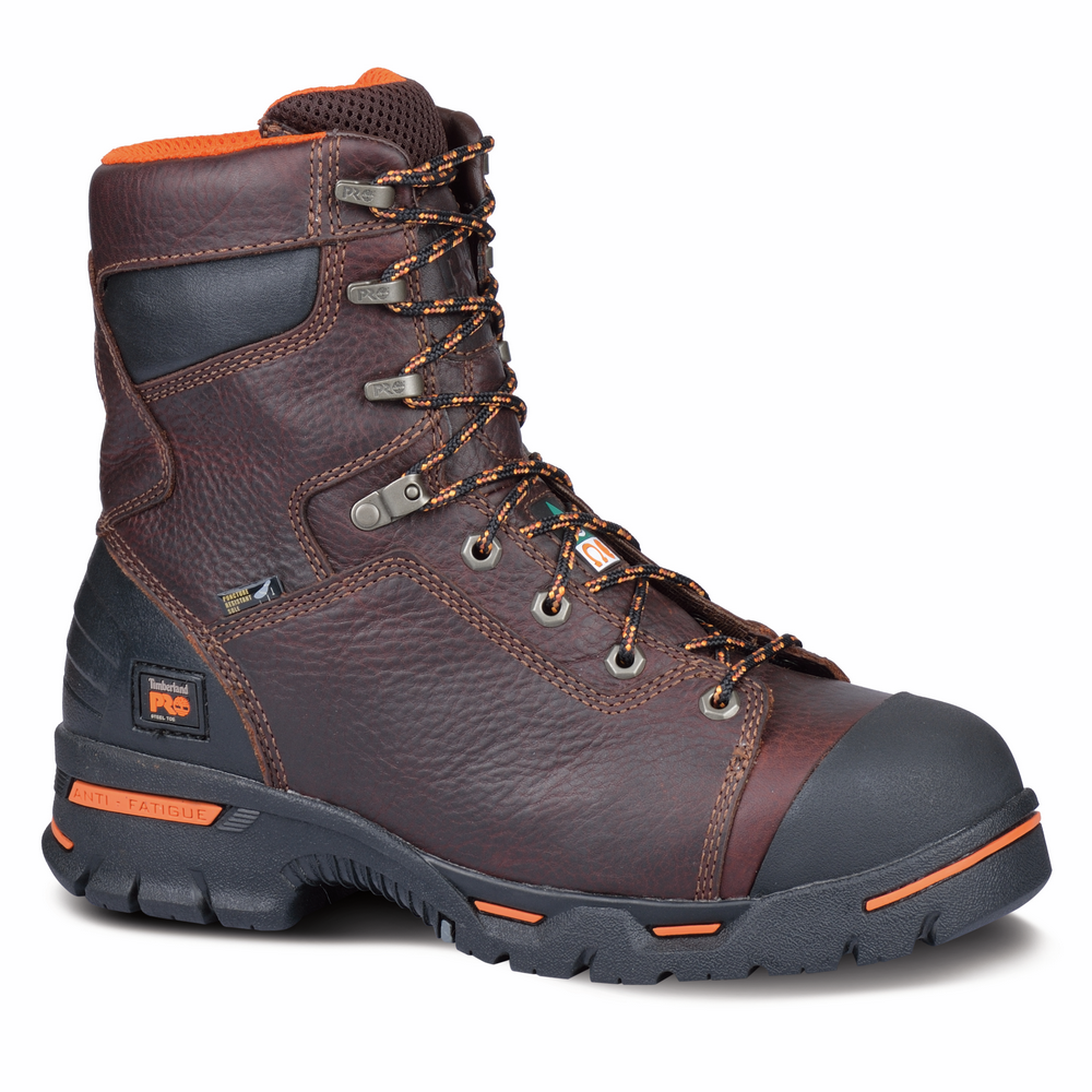 Timberland ブラウン Men's Endurance 8 Steel Toe Boot | Timberland TB052561 – The