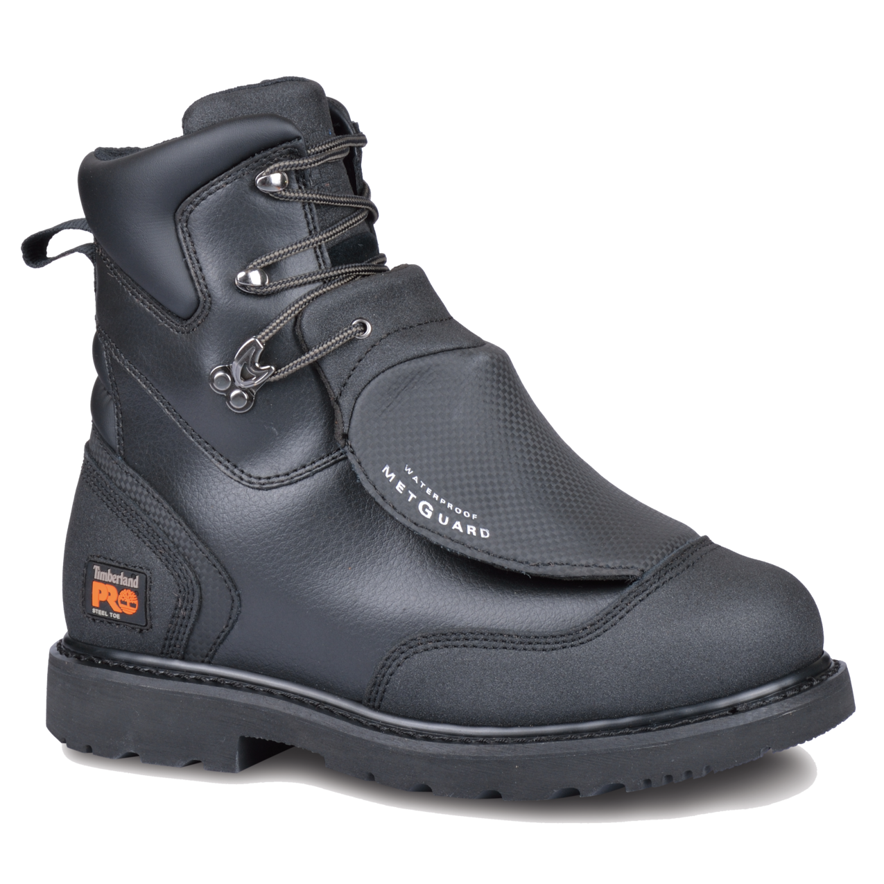 Mens 8IN MET GUARD ST WP 001-Black | Timberland PRO TB153530