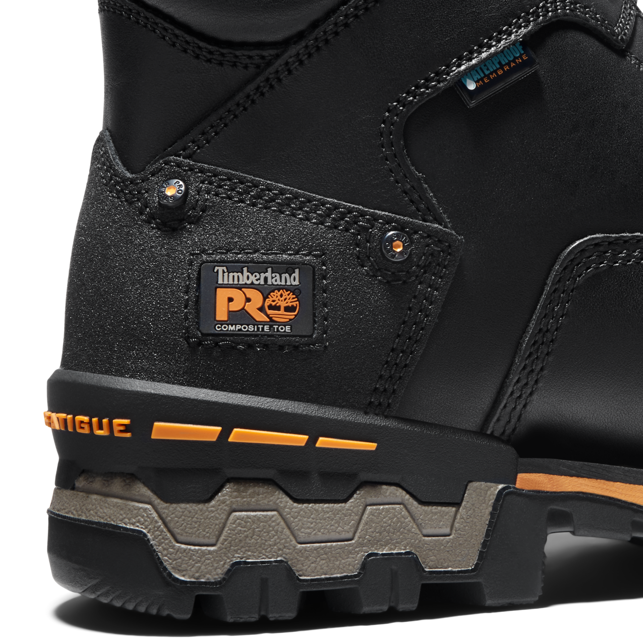 Mens 6IN BOONDOCK CT WP 001-Black | Timberland PRO TB1A1FZP
