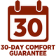 30-Day Comfort Guarantee