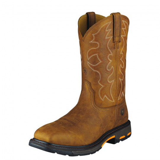 Men s WorkHog Square Steel Toe Work Boot Ariat 10006959