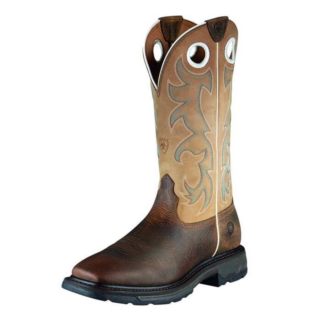 Men s WorkHog Square Steel Toe Tall Boot Ariat 10008205