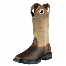 WORKHOG WIDE SQUARE STEEL TOE TALL BOOT