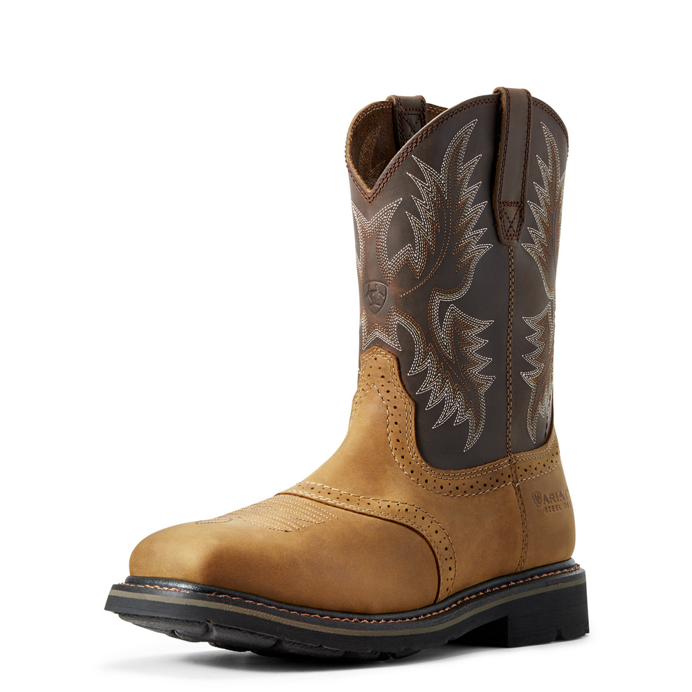 ariat sierra saddle square toe