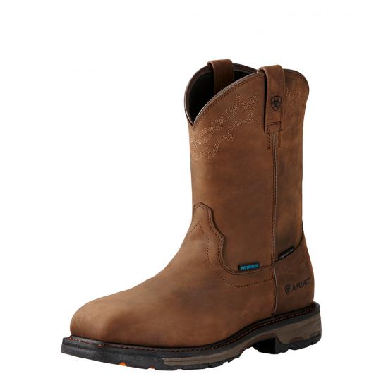 Ariat workhog wide square toe h2o hotsell