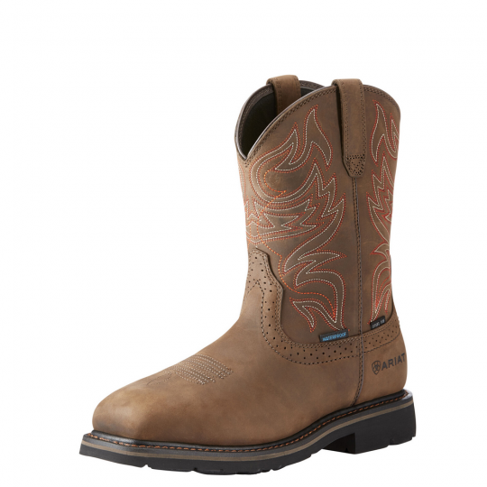 Ariat sierra waterproof work boot best sale