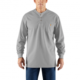 FR FORCE LONG SLEEVE COTTON HENLEY