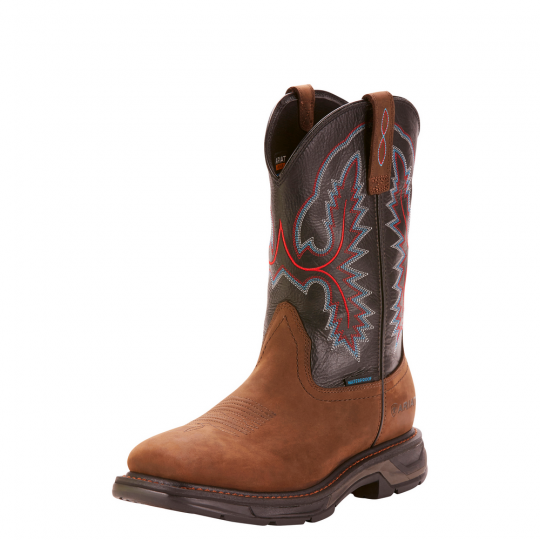 Men s WorkHog XT Square Toe Leather Boot Ariat 10024975