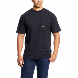 REBAR COTTON STRONG PRE-WASHED SHORT SLEEVE T-SHIRT