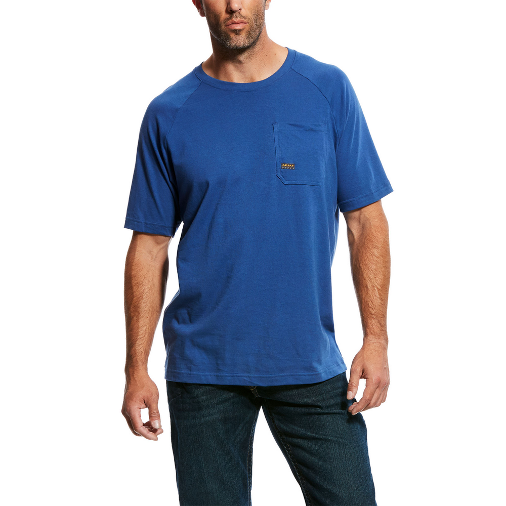 Men's Rebar Cotton Short Sleeve T-Shirt | 10025377