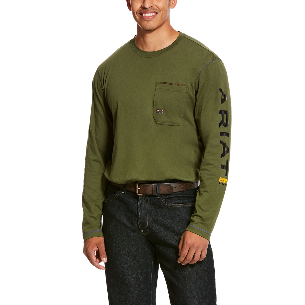 Men's Rebar Workman Long Sleeve T-Shirt | Ariat 10027849