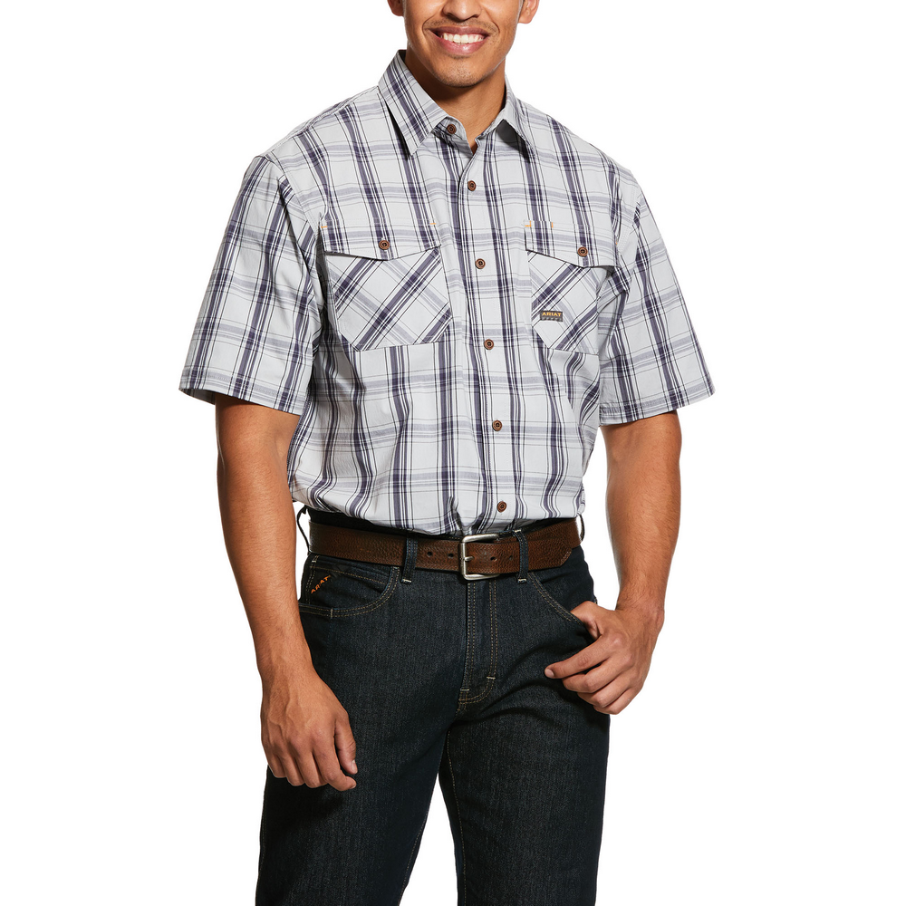 Men's Rebar Made Tough DuraStretch Shirt | Ariat 10031022