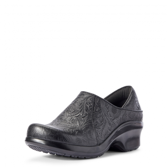 Ariat clogs black online